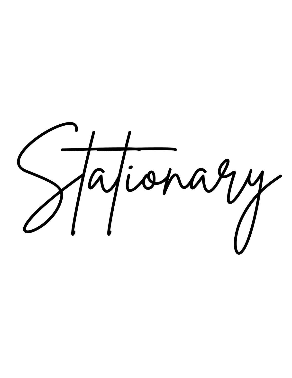 Stationary