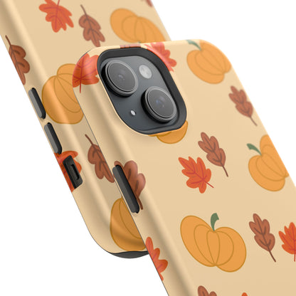 Pumpkin and Leaves MAGSAFE Phone Case