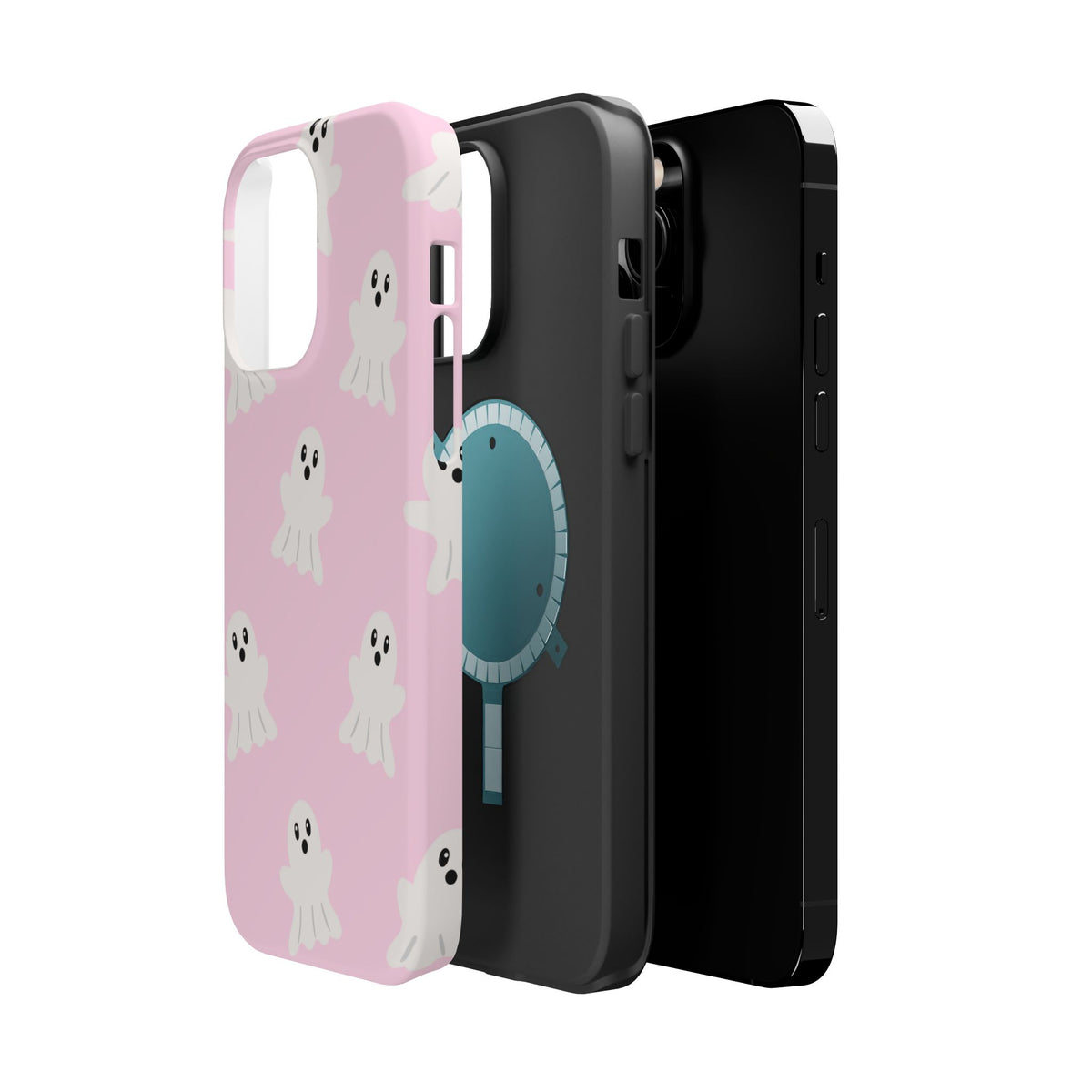 Pink Ghost MAGSAFE Phone Case