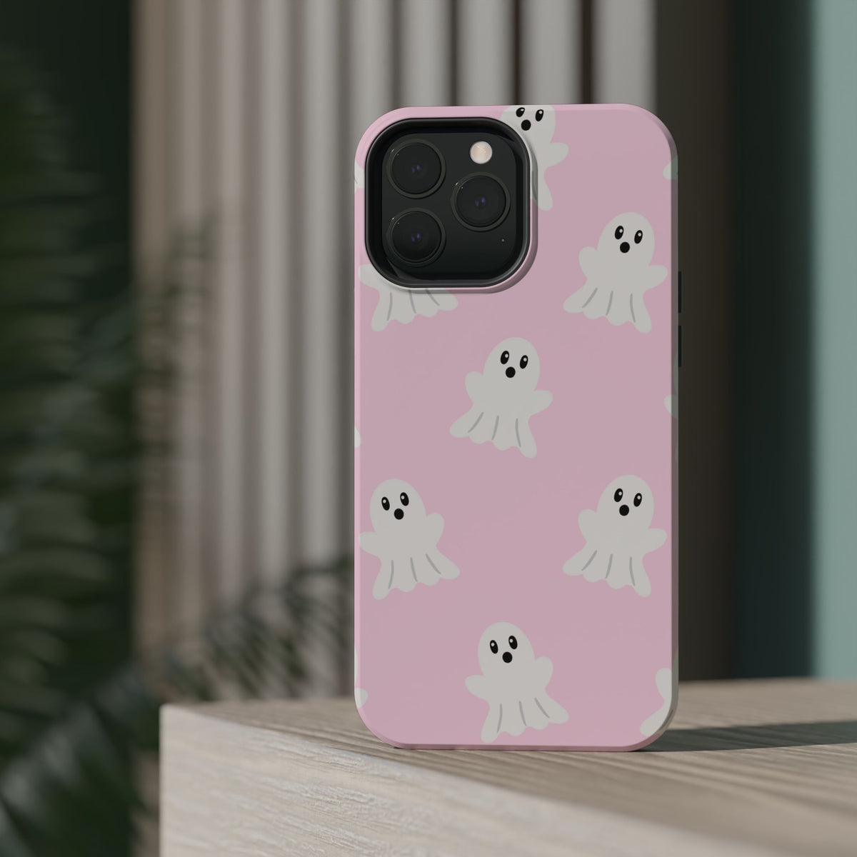 Pink Ghost MAGSAFE Phone Case