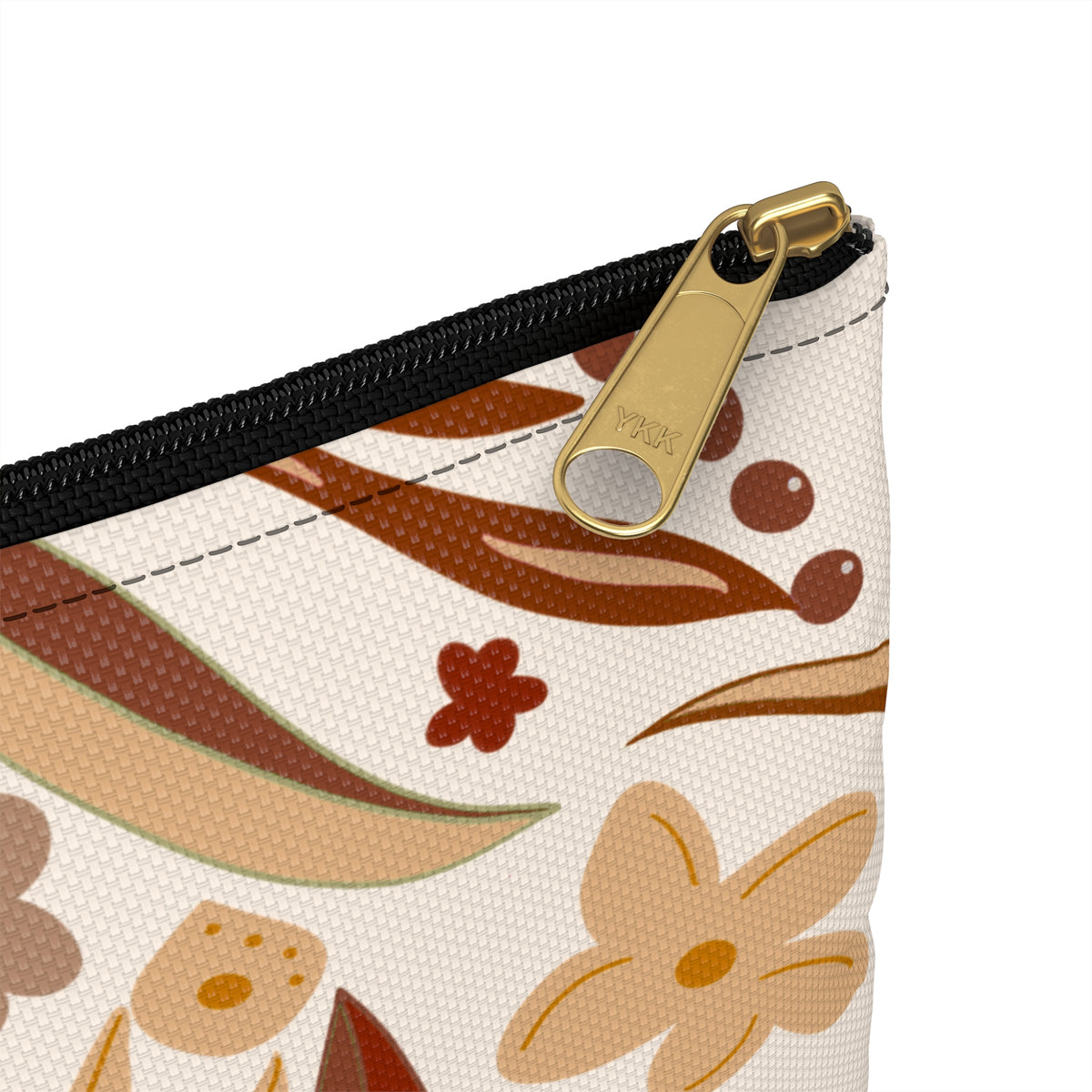 Fall Floral Accessory Pouch