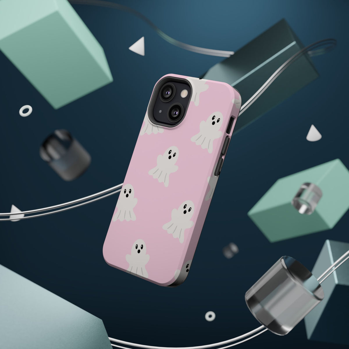 Pink Ghost MAGSAFE Phone Case