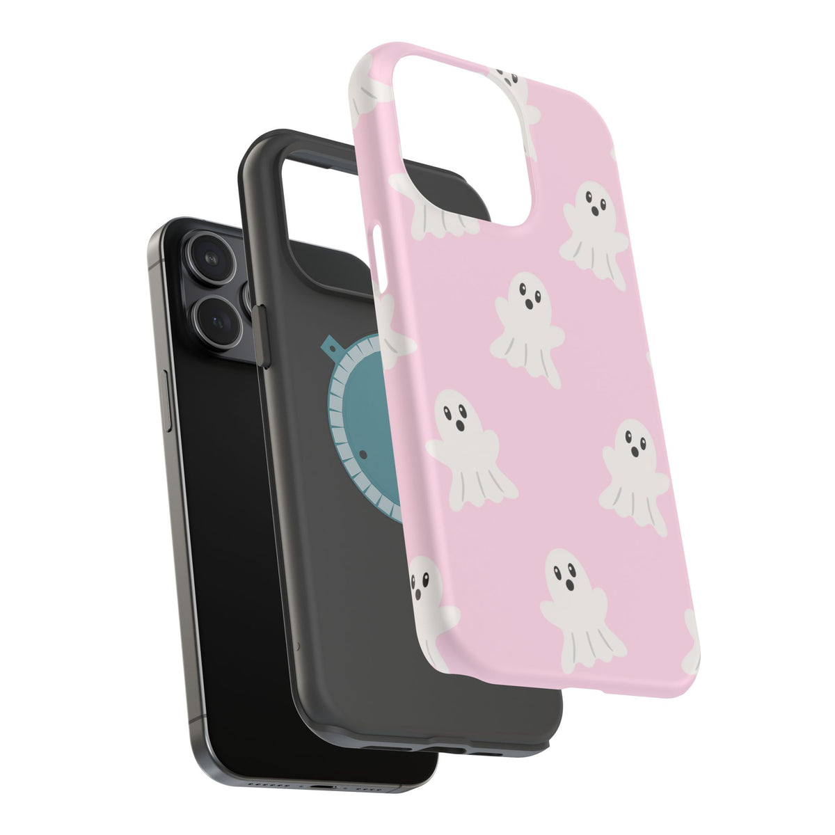 Pink Ghost MAGSAFE Phone Case
