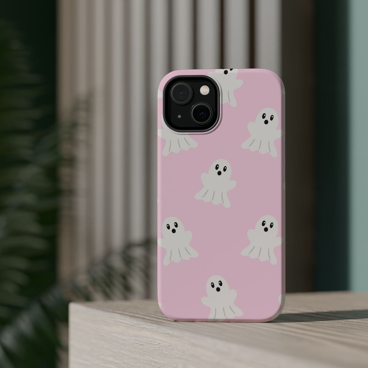 Pink Ghost MAGSAFE Phone Case