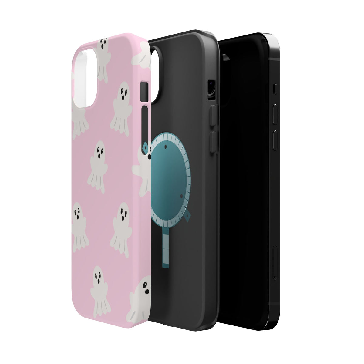 Pink Ghost MAGSAFE Phone Case