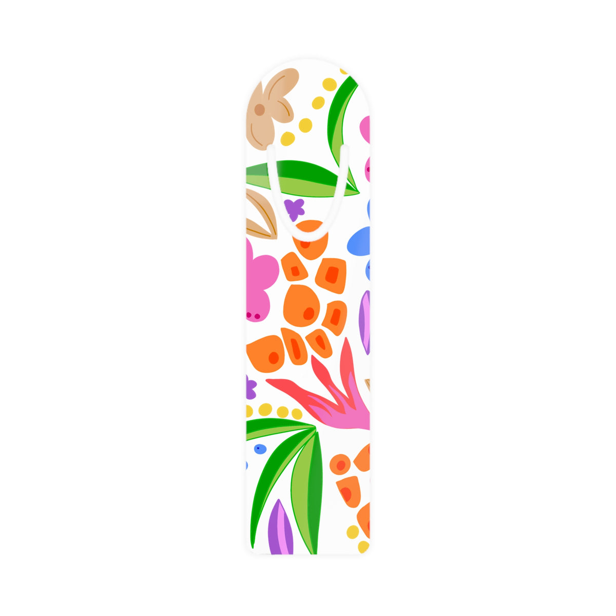 Floral Metal Bookmark