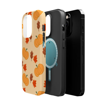 Pumpkin and Leaves MAGSAFE Phone Case