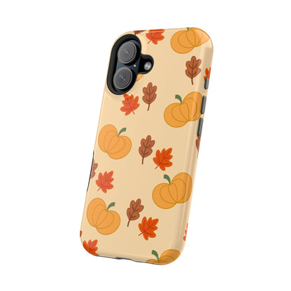 Pumpkin and Leaves MAGSAFE Phone Case