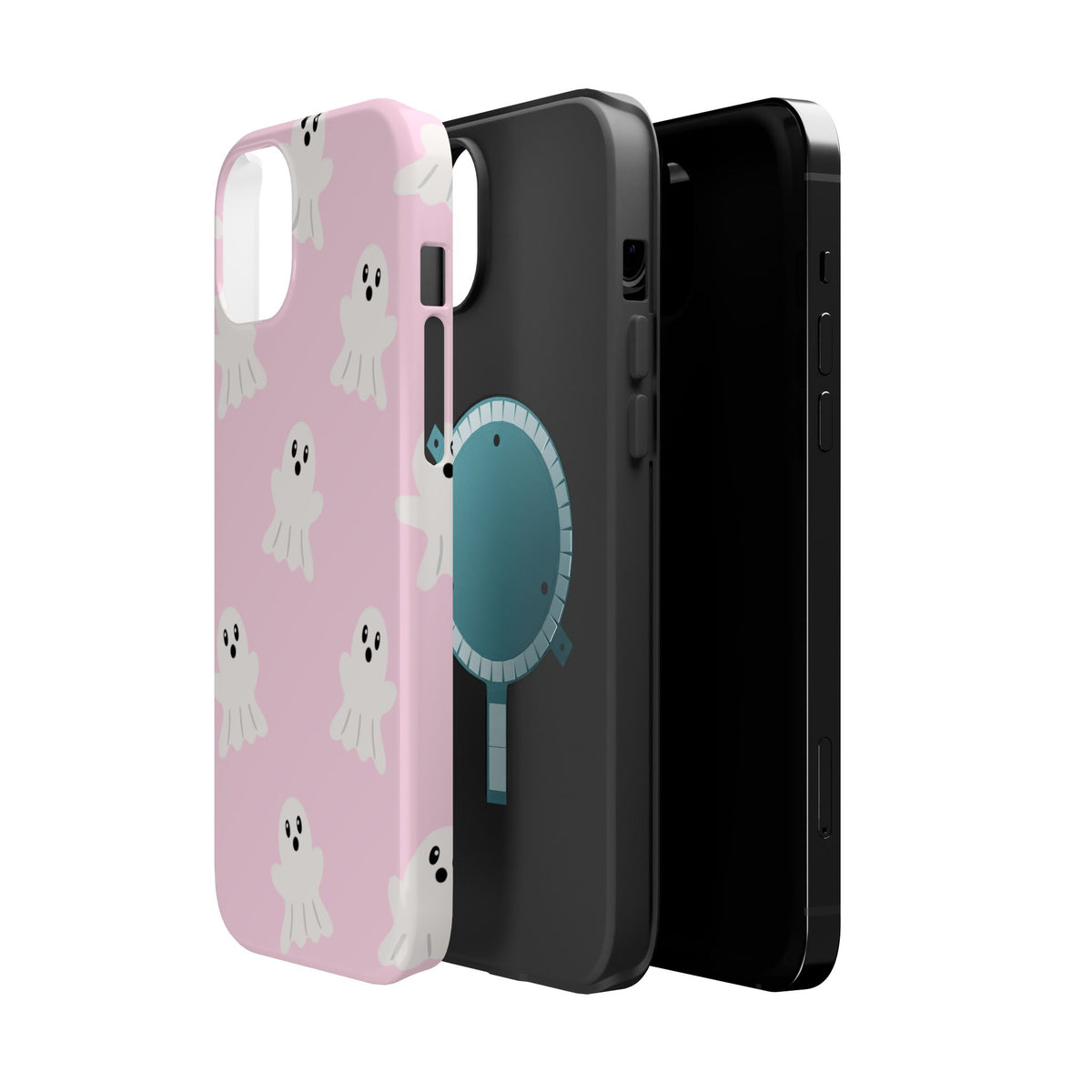 Pink Ghost MAGSAFE Phone Case
