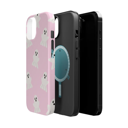 Pink Ghost MAGSAFE Phone Case