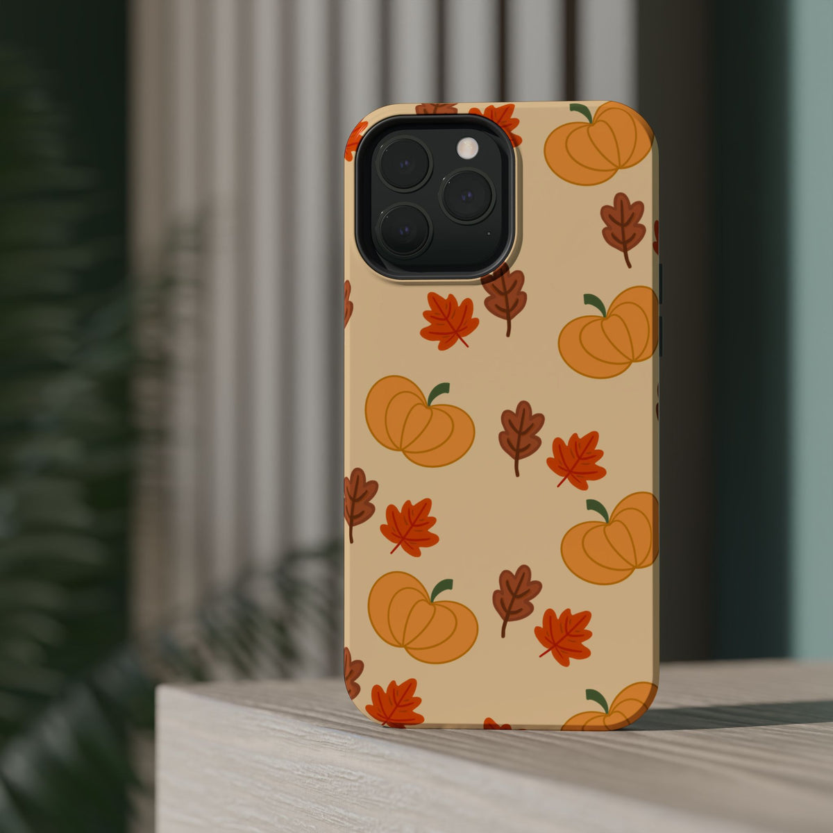 Pumpkin and Leaves MAGSAFE Phone Case