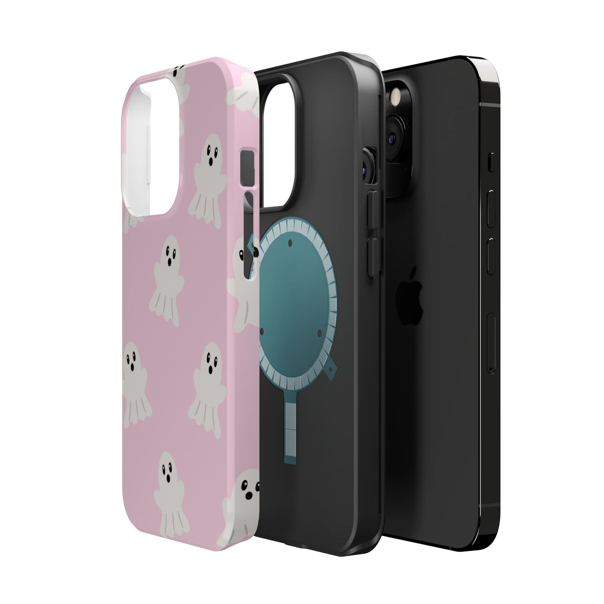 Pink Ghost MAGSAFE Phone Case