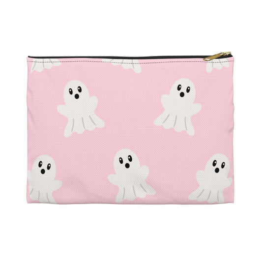 Pink Ghost Accessory Pouch
