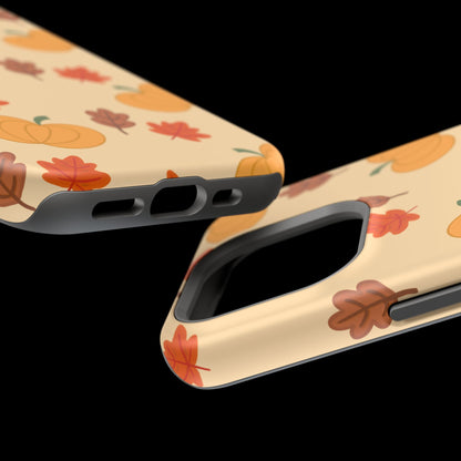 Pumpkin and Leaves MAGSAFE Phone Case