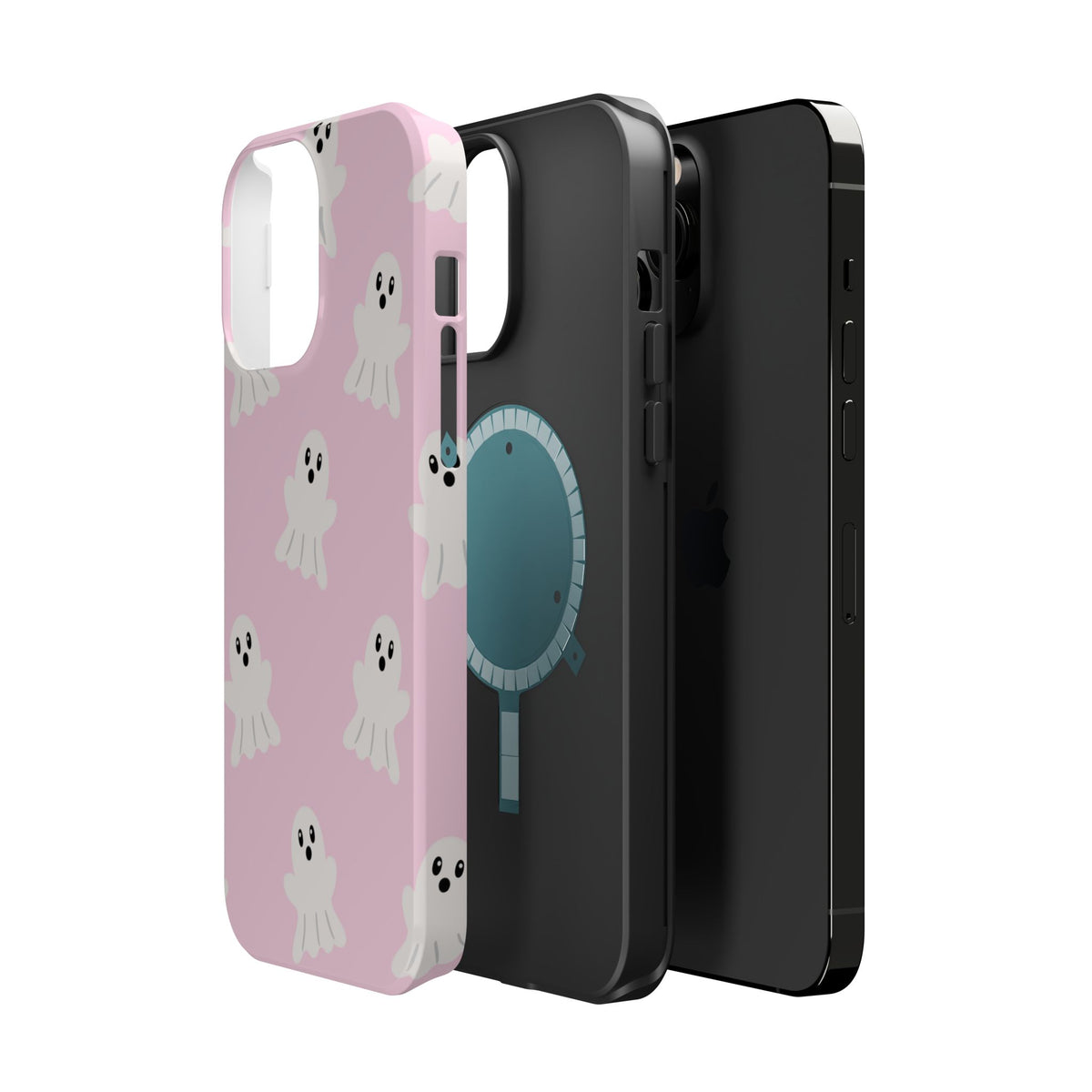 Pink Ghost MAGSAFE Phone Case