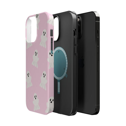 Pink Ghost MAGSAFE Phone Case