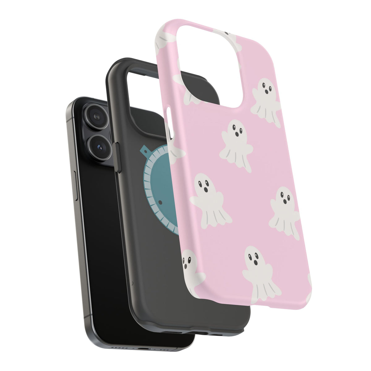 Pink Ghost MAGSAFE Phone Case