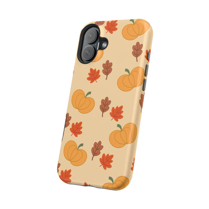 Pumpkin and Leaves MAGSAFE Phone Case