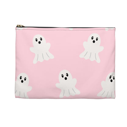 Pink Ghost Accessory Pouch