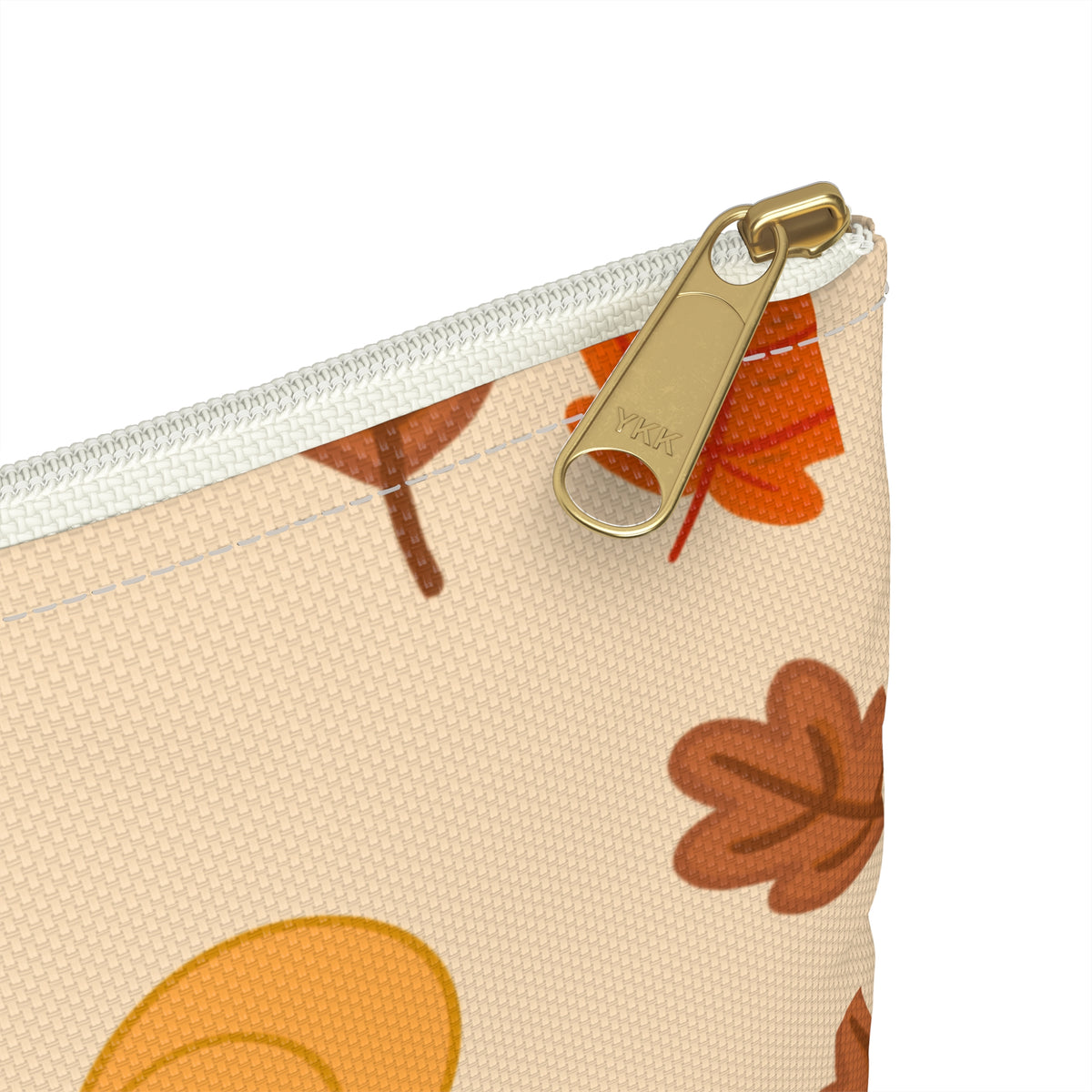 Pumpkin & Leaves Accessory Pouch