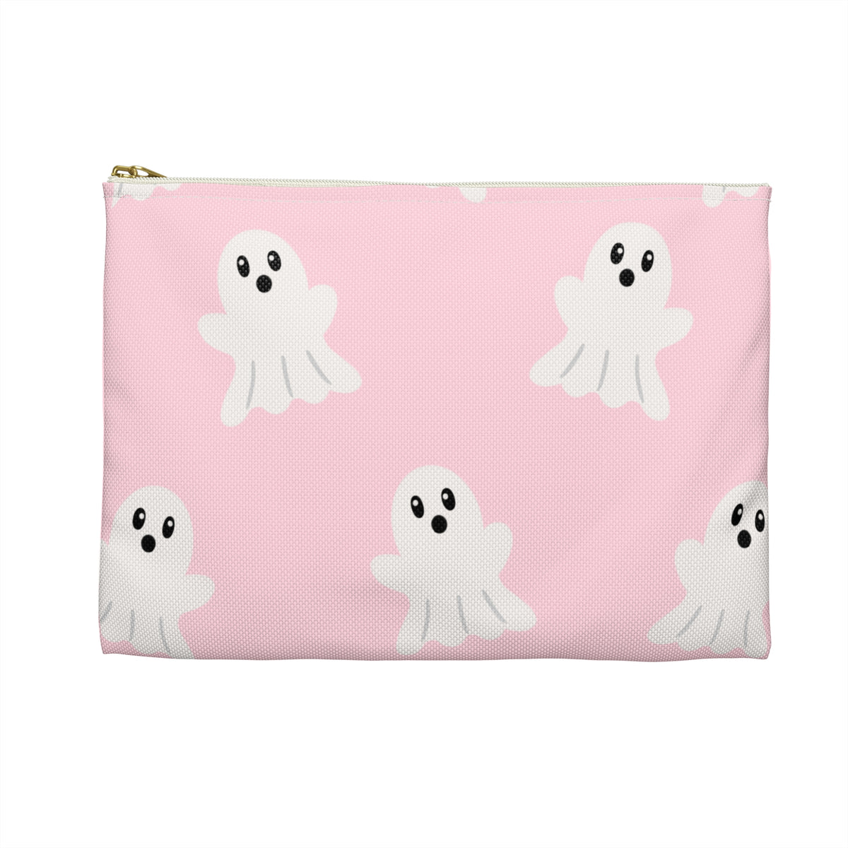 Pink Ghost Accessory Pouch