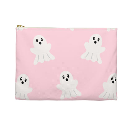 Pink Ghost Accessory Pouch