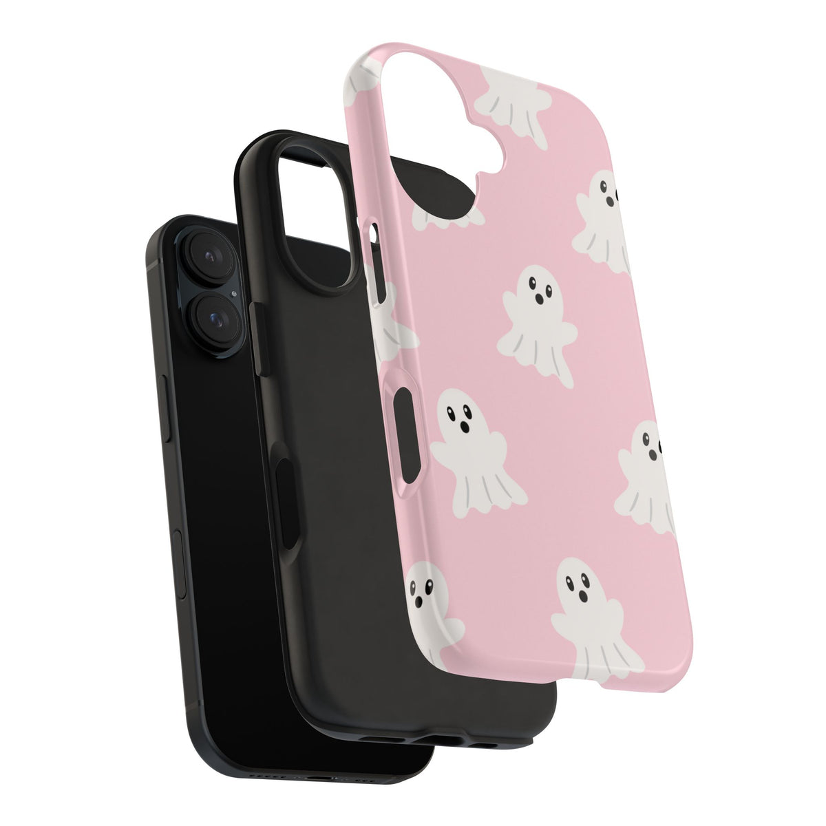 Pink Ghost Phone Case
