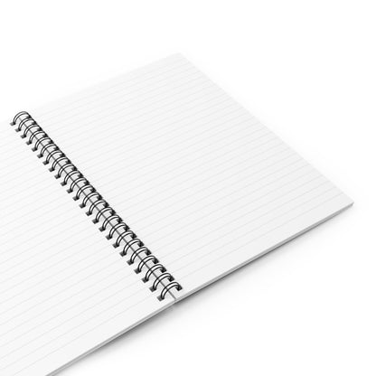 Star Pattern Spiral Notebook