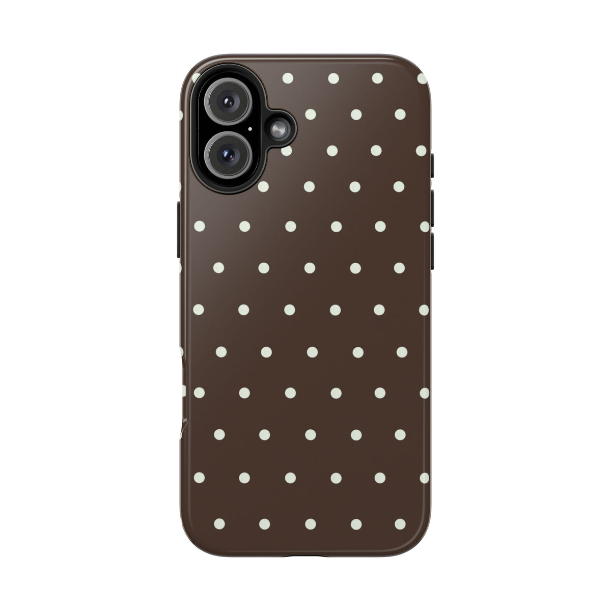 Brown Polka Dot Phone Case