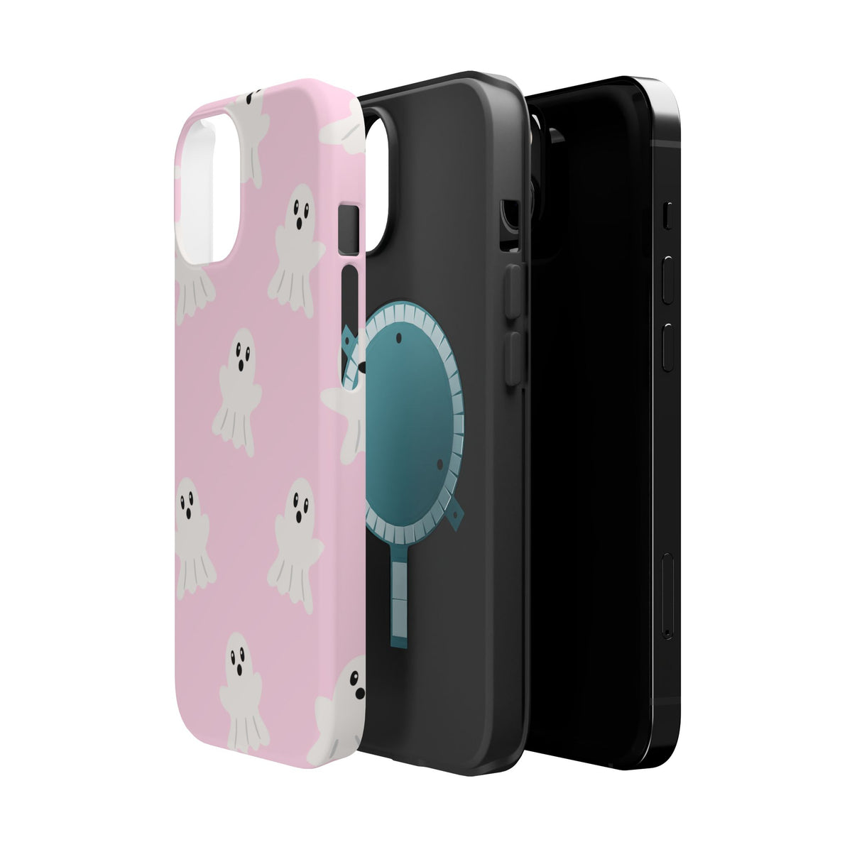 Pink Ghost MAGSAFE Phone Case