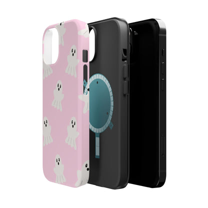 Pink Ghost MAGSAFE Phone Case