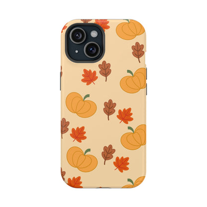 Pumpkin and Leaves MAGSAFE Phone Case