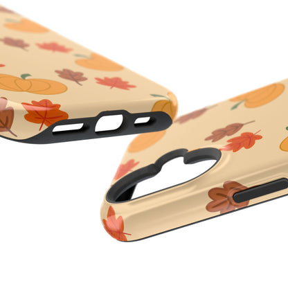 Pumpkin and Leaves MAGSAFE Phone Case