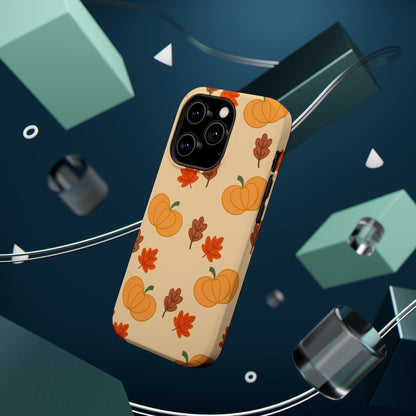 Pumpkin and Leaves MAGSAFE Phone Case
