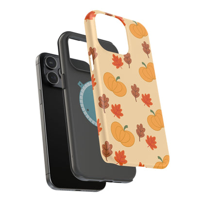Pumpkin and Leaves MAGSAFE Phone Case