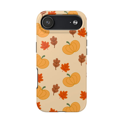 Pumpkin & Leaves Phone Case