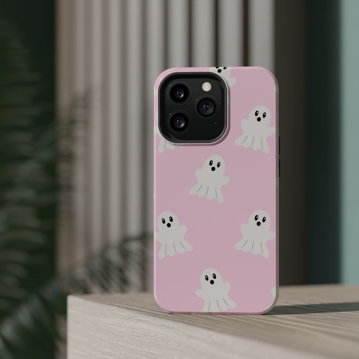 Pink Ghost MAGSAFE Phone Case