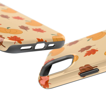 Pumpkin and Leaves MAGSAFE Phone Case