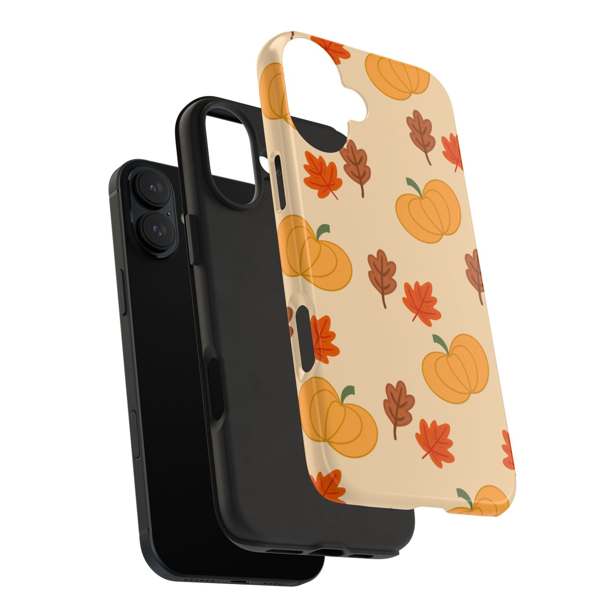 Pumpkin & Leaves Phone Case
