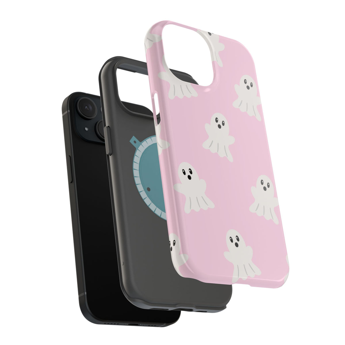 Pink Ghost MAGSAFE Phone Case