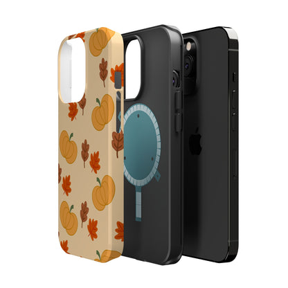 Pumpkin and Leaves MAGSAFE Phone Case