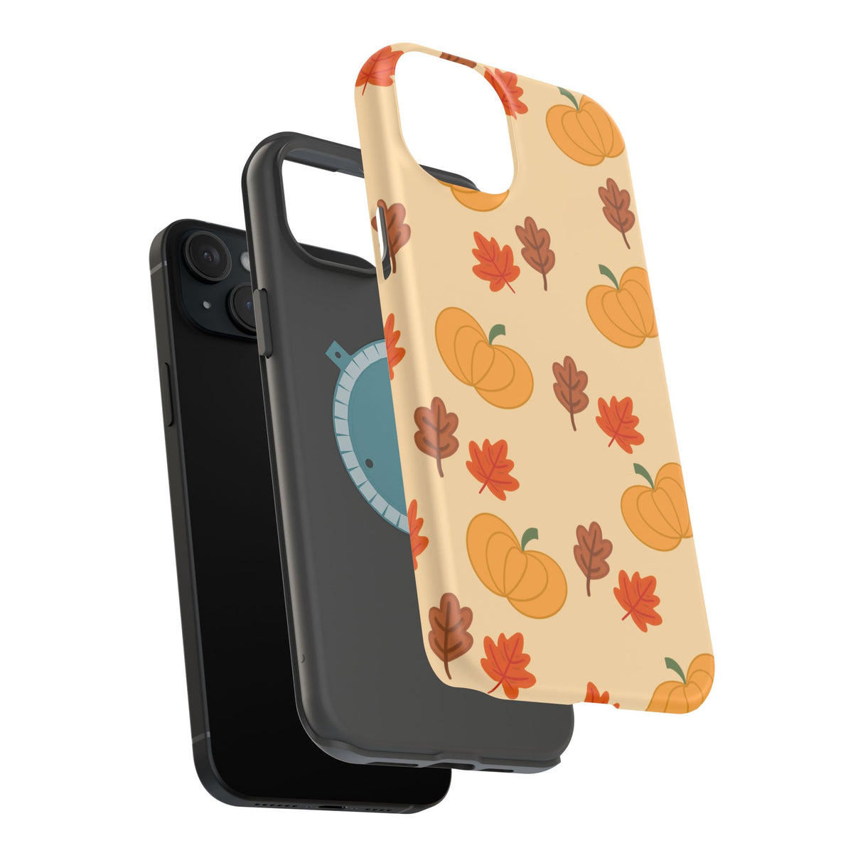 Pumpkin and Leaves MAGSAFE Phone Case