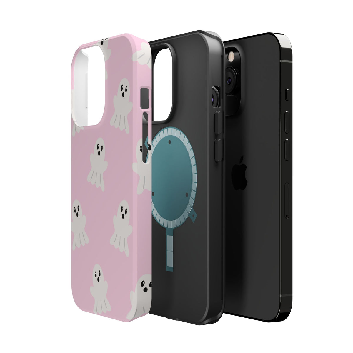 Pink Ghost MAGSAFE Phone Case