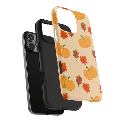Pumpkin & Leaves Phone Case