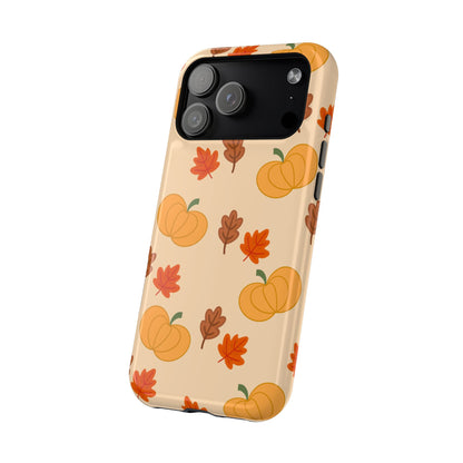 Pumpkin and Leaves MAGSAFE Phone Case