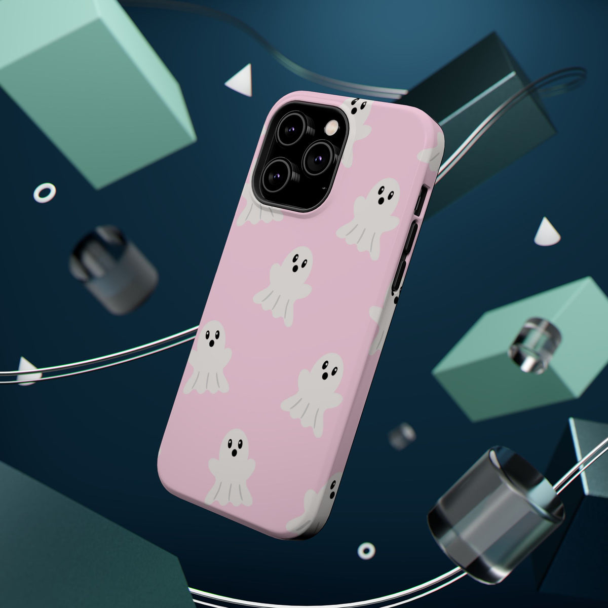 Pink Ghost MAGSAFE Phone Case