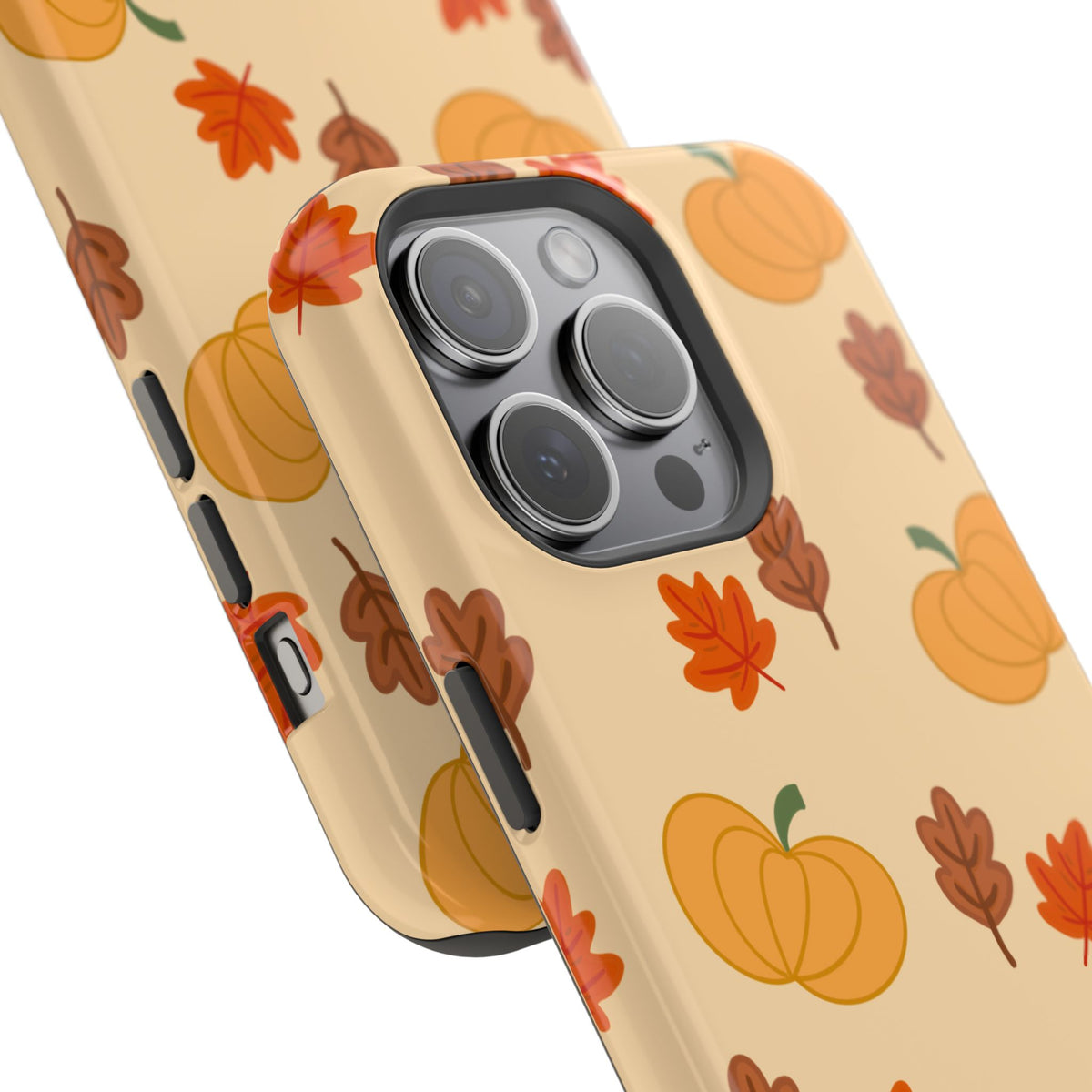 Pumpkin and Leaves MAGSAFE Phone Case