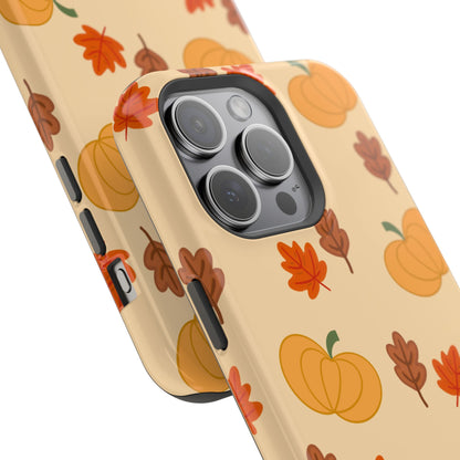 Pumpkin and Leaves MAGSAFE Phone Case