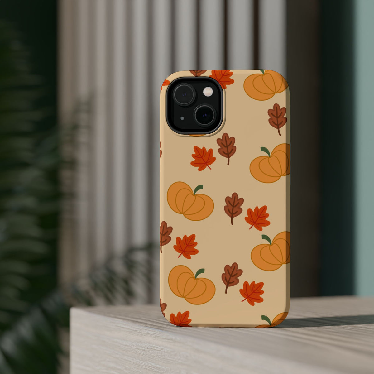 Pumpkin and Leaves MAGSAFE Phone Case