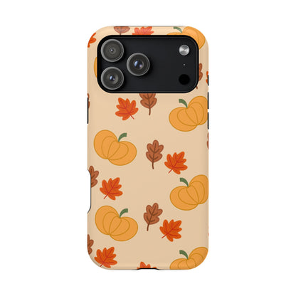 Pumpkin and Leaves MAGSAFE Phone Case